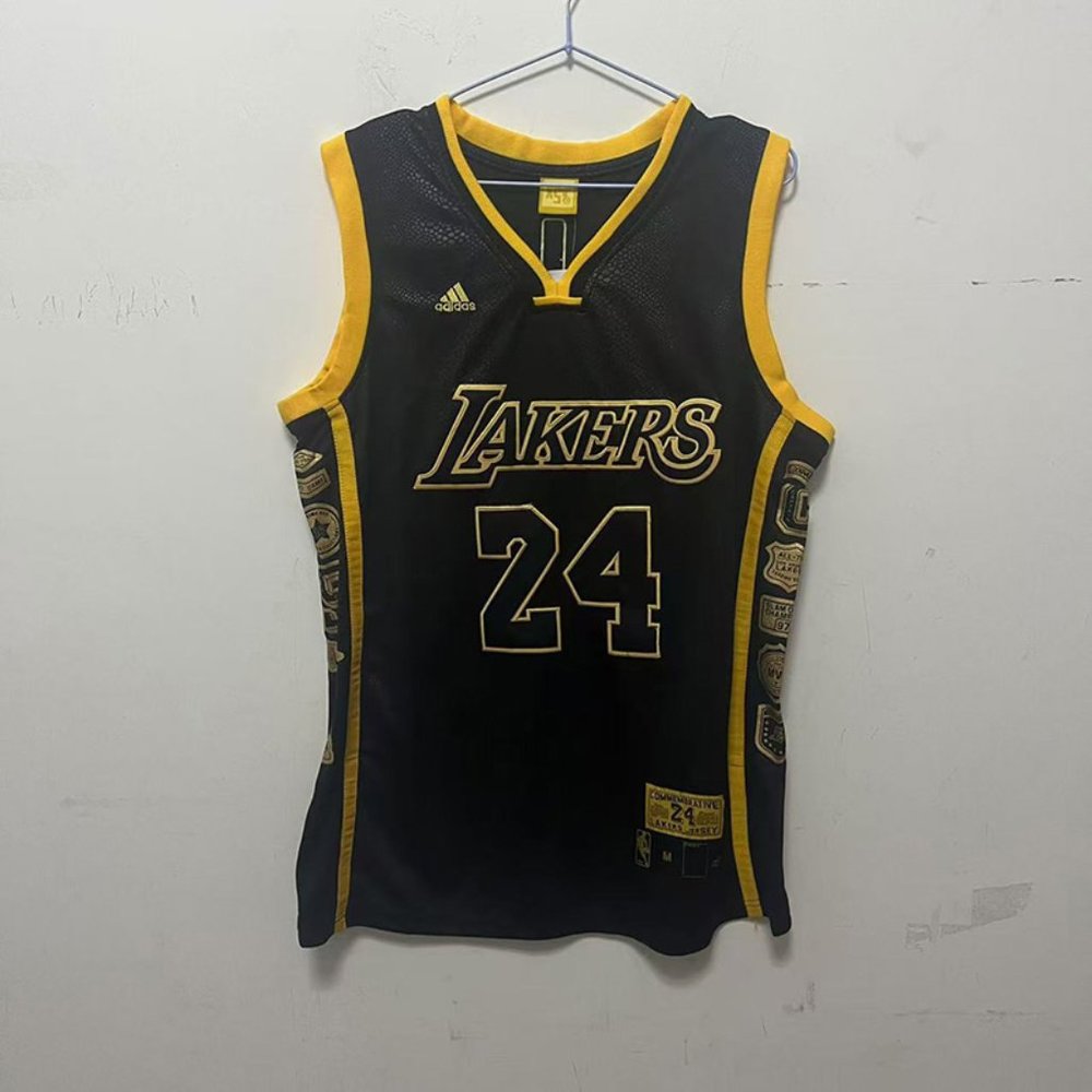 NBA Los Angeles Lakers Kobe Bryant #24 Jersey Black